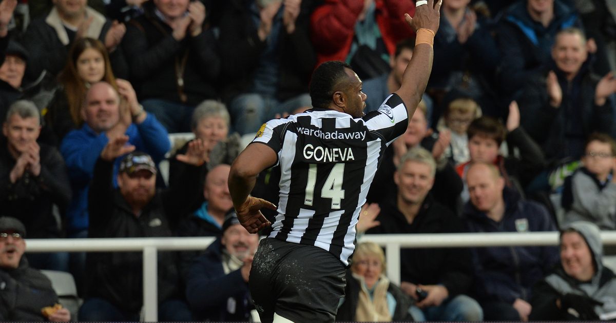 Harlequins sign Newcastle Falcons winger Vereniki Goneva