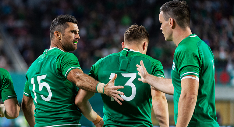 Ireland Team Named For World Cup Quarter-Final Clash With New Zealand